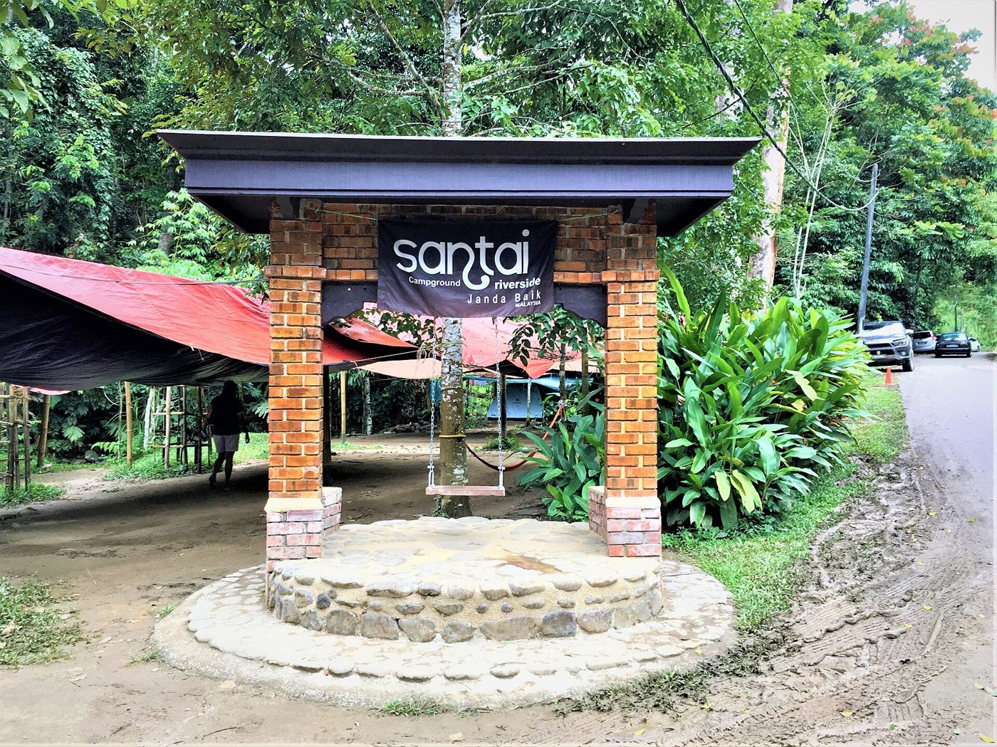 Swim in the river, Janda Baik