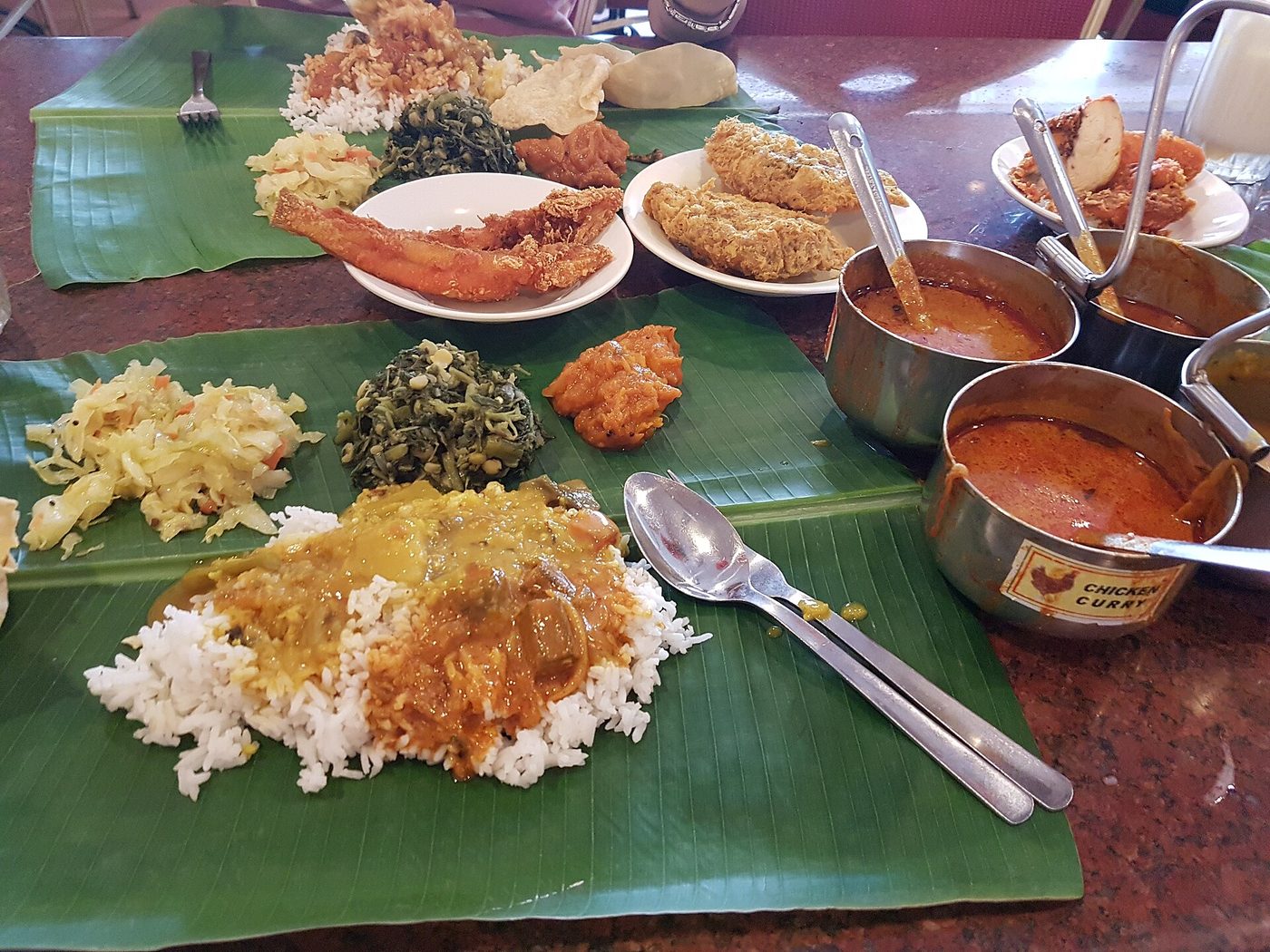 Banana Leaf Rice — Kuala Lumpur food