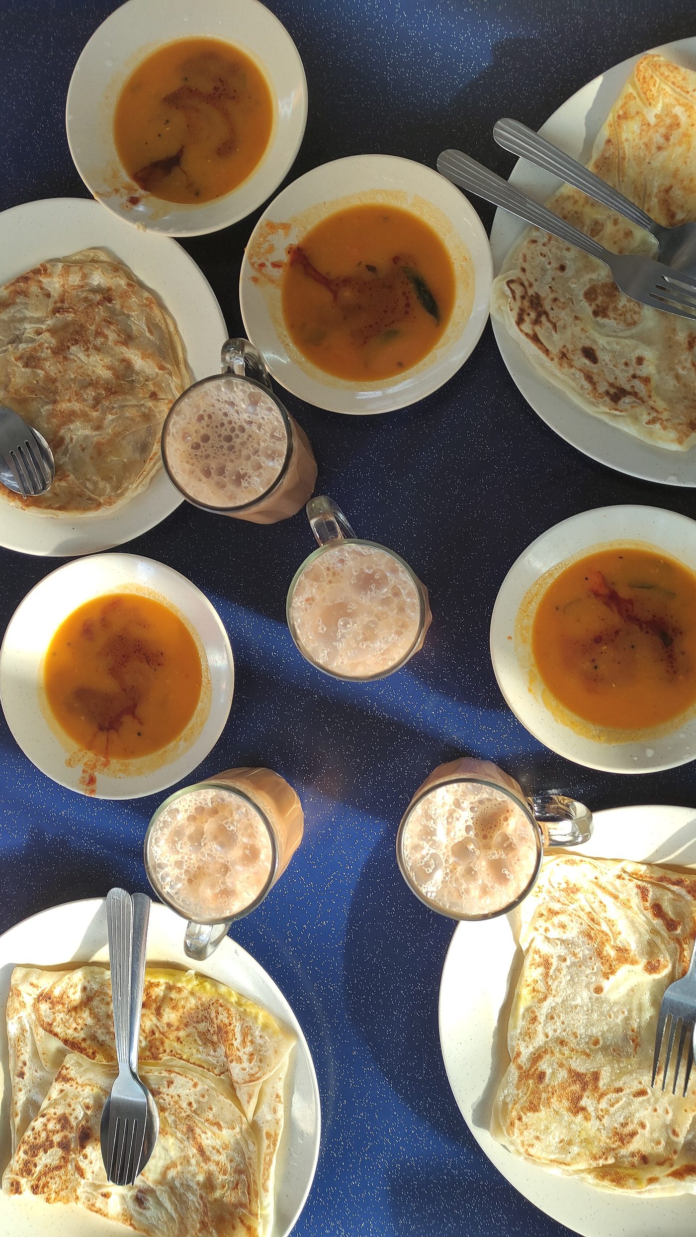 Roti Canai — Kuala Lumpur food