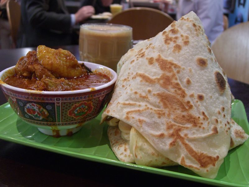 Roti Canai & Teh Tarik — Perlis food