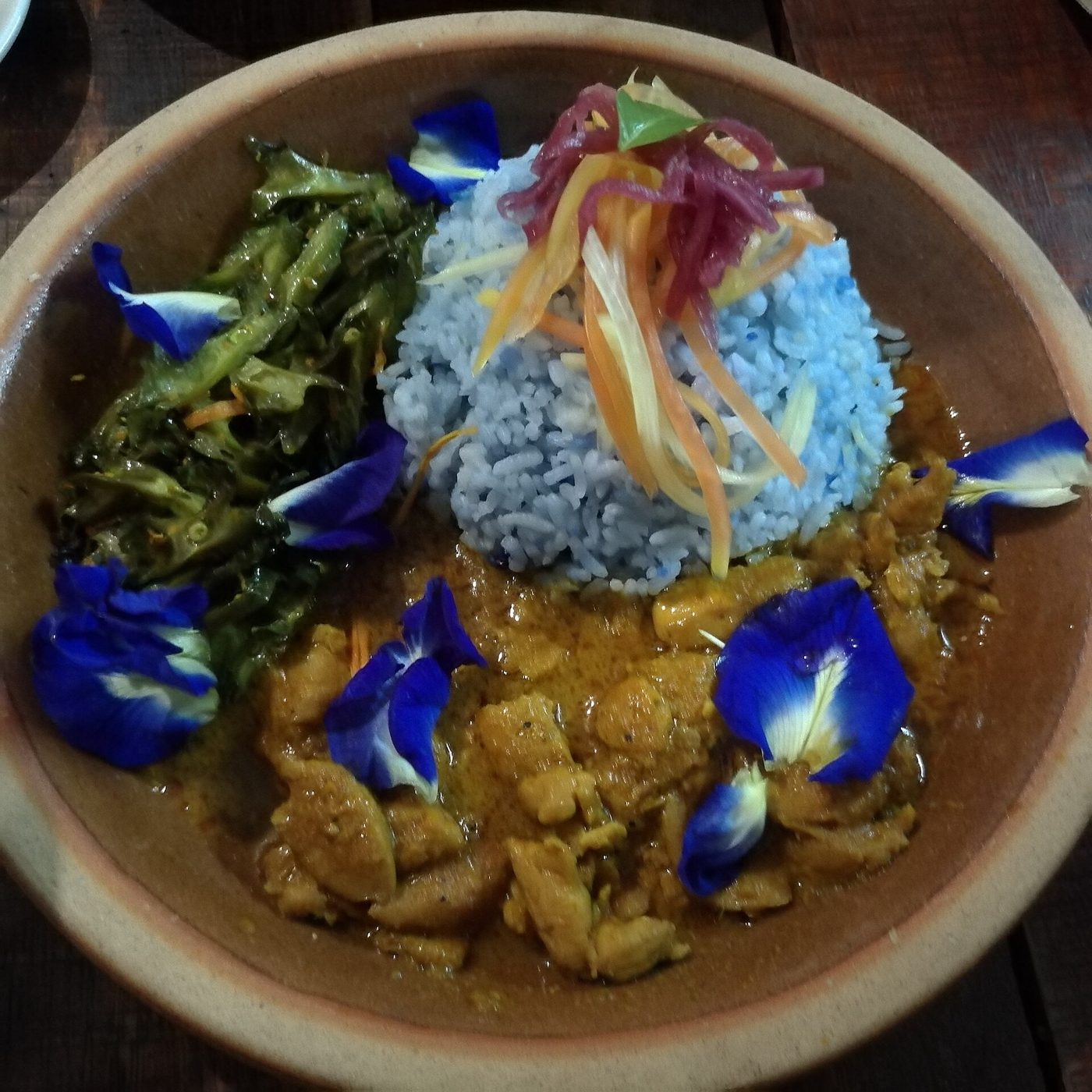 Nasi Kerabu — Kuala Terengganu food